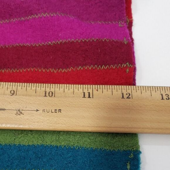 Beautiful Colorful Winter Scarf, Approx. 12 x 78 inches - Picture 3 of 3